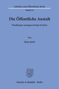 Die Öffentliche Anstalt