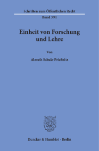 Einheit von Forschung und Lehre