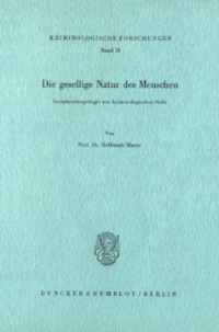 Die gesellige Natur des Menschen