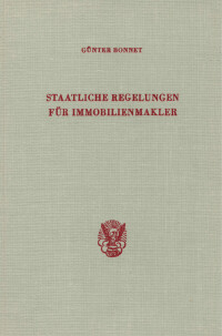 Staatliche Regelungen für Immobilienmakler