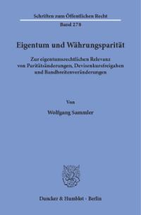 Eigentum und Währungsparität