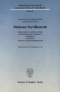 Modernes Seevölkerrecht