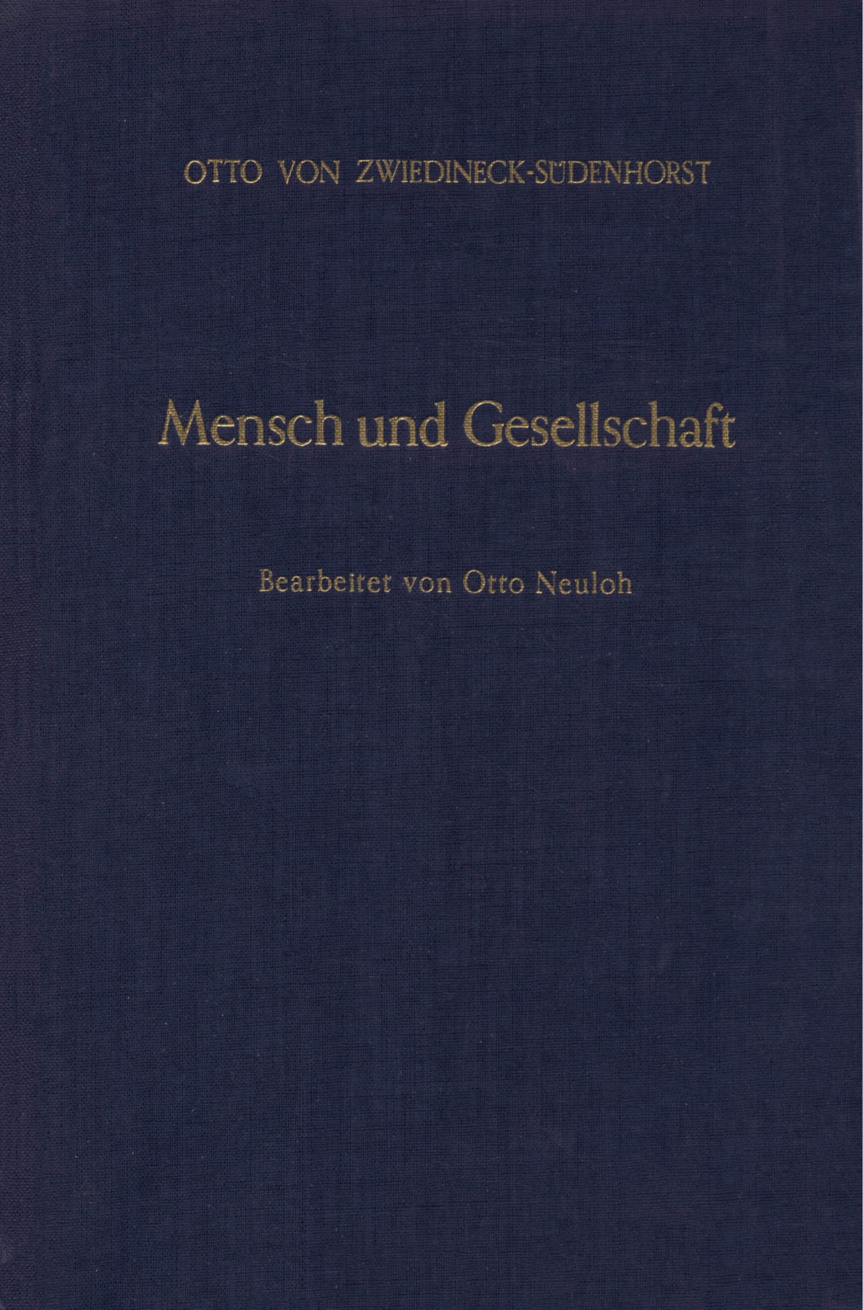 Mensch und Gesellschaft
