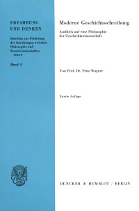 Moderne Geschichtsschreibung