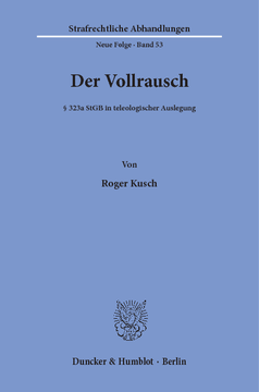 Der Vollrausch Der Vollrausch