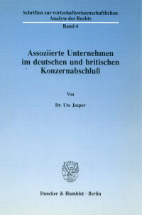 Assoziierte Unternehmen im deutschen und britischen Konzernabschluß