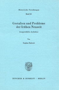 Gestalten und Probleme der frühen Neuzeit