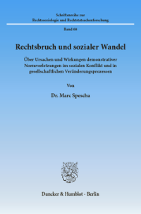 Rechtsbruch und sozialer Wandel