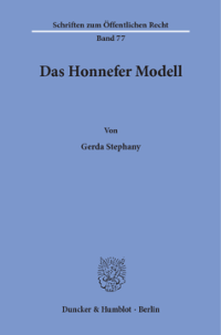 Das Honnefer Modell
