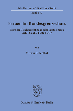 Frauen im Bundesgrenzschutz Frauen im Bundesgrenzschutz