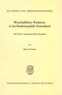 Wirtschaftliches Wachstum in der Bundesrepublik Deutschland