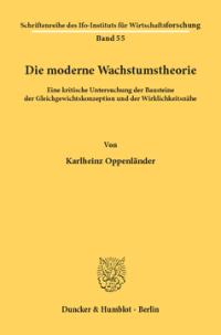 Die moderne Wachstumstheorie