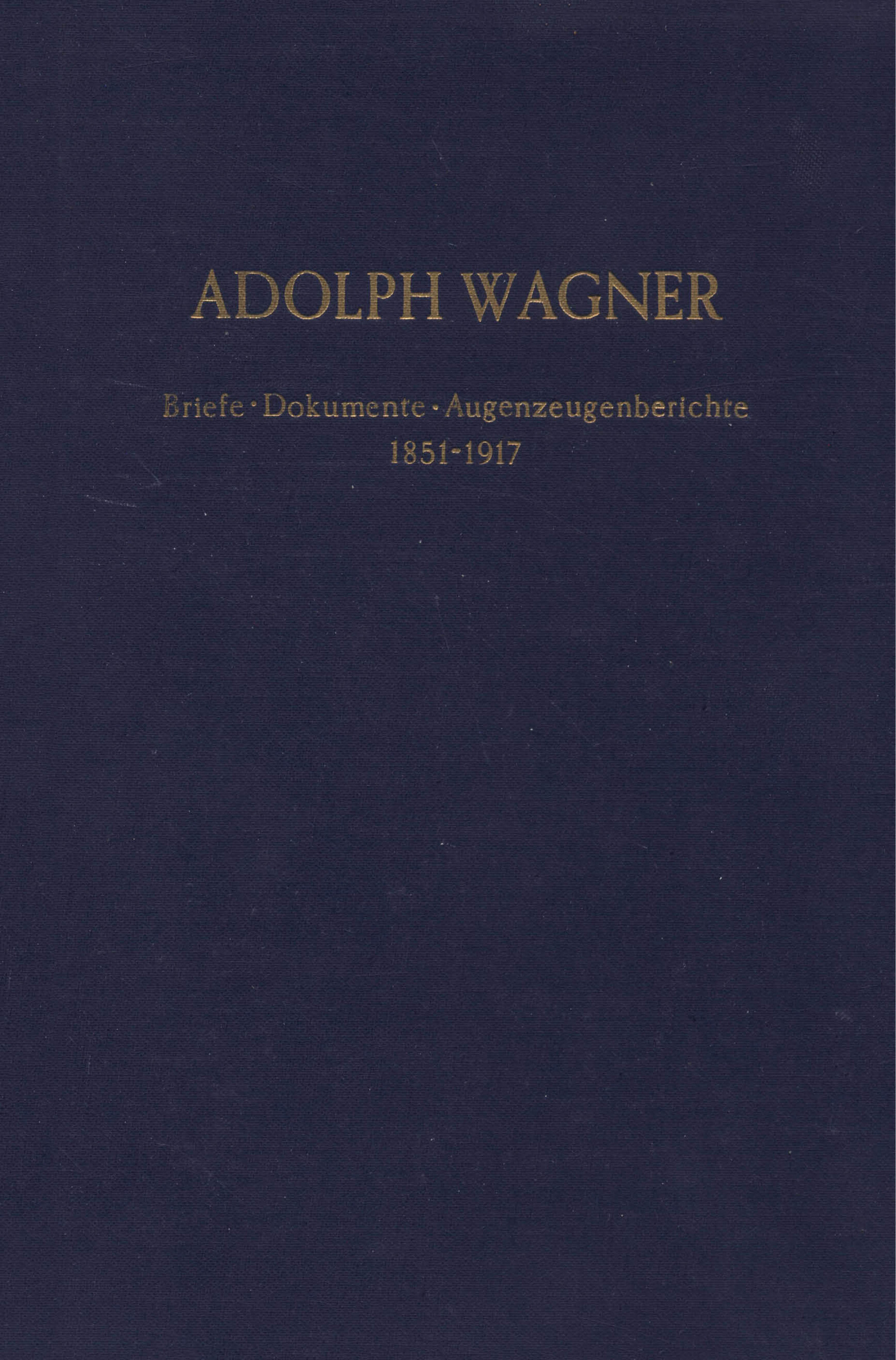 Adolph Wagner
