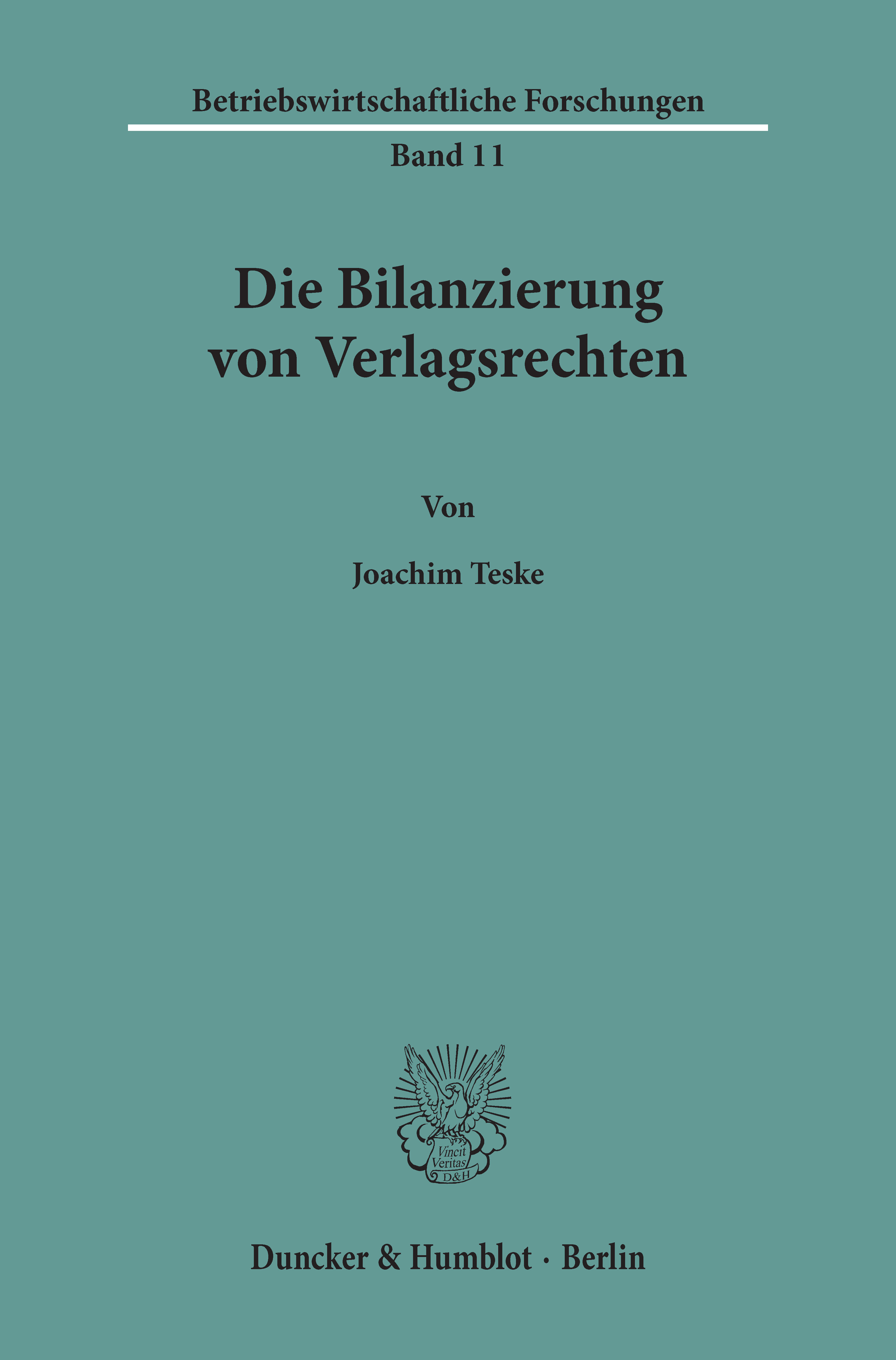 Die Bilanzierung von Verlagsrechten