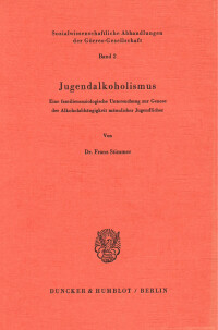 Jugendalkoholismus