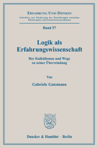Logik als Erfahrungswissenschaft