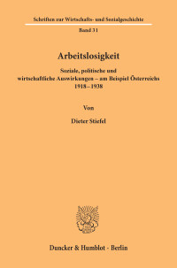 Arbeitslosigkeit