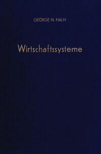 Wirtschaftssysteme