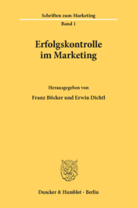 Erfolgskontrolle im Marketing