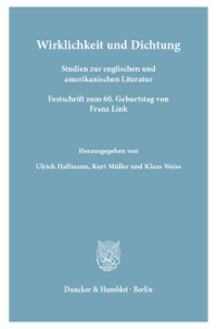 Wirklichkeit und Dichtung