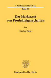 Der Marktwert von Produkteigenschaften