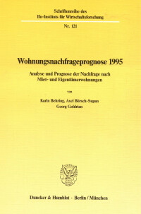 Wohnungsnachfrageprognose 1995