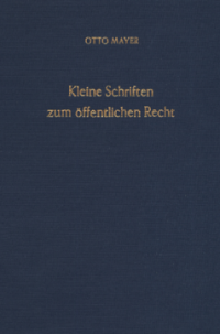 Kleine Schriften zum öffentlichen Recht
