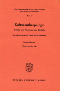 Kulturanthropologie