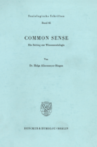 Common Sense