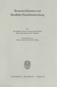 Recurrent Education und Berufliche Flexibilitätsforschung