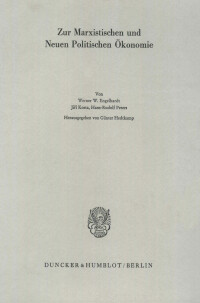 Zur Marxistischen und Neuen Politischen Ökonomie
