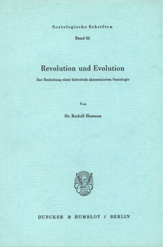 Revolution und Evolution Revolution und Evolution