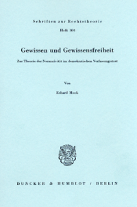 Gewissen und Gewissensfreiheit