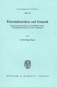 Wirtschaftsstruktur und Semantik