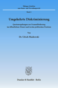 Umgekehrte Diskriminierung