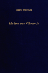 Schriften zum Völkerrecht