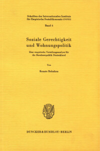 Soziale Gerechtigkeit und Wohnungspolitik