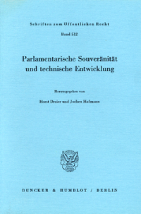 Parlamentarische Souveränität und technische Entwicklung