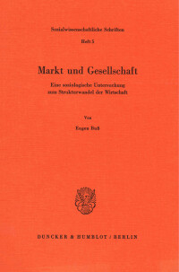 Markt und Gesellschaft