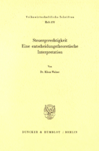 Steuergerechtigkeit