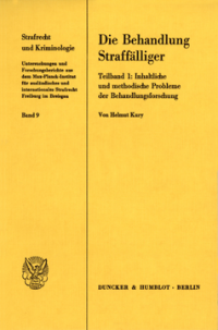 Die Behandlung Straffälliger