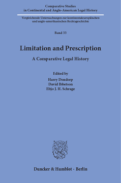 Limitation and Prescription Limitation and Prescription