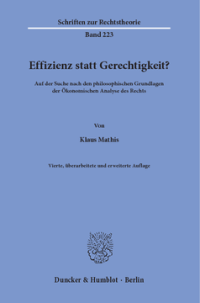 Effizienz statt Gerechtigkeit?