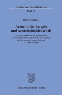 Arzneimitteltherapie und Arzneimittelsicherheit