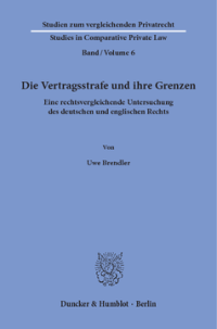 Die Vertragsstrafe und ihre Grenzen