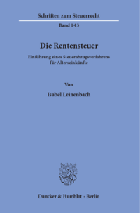 Die Rentensteuer