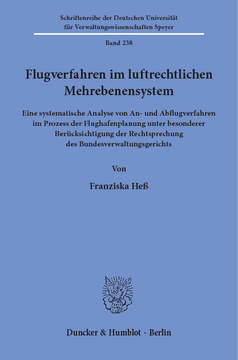 Flugverfahren im luftrechtlichen Mehrebenensystem Flugverfahren im luftrechtlichen Mehrebenensystem