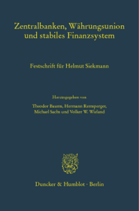 Zentralbanken, Währungsunion und stabiles Finanzsystem