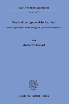 Der Betrieb gewerblicher Art Der Betrieb gewerblicher Art