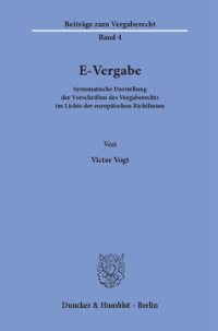 E-Vergabe